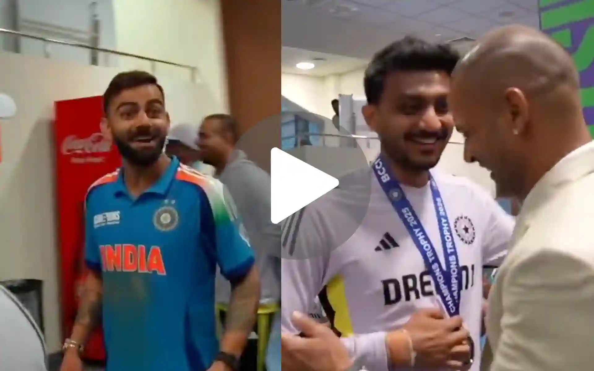 Virat Kohli’s Surprised Reaction As Dhawan Awards Axar Patel The ‘Impact Fielder’ Medal